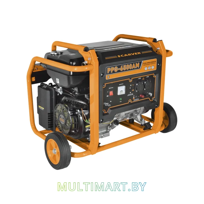 Бензиновый генератор Carver PPG-6500АM